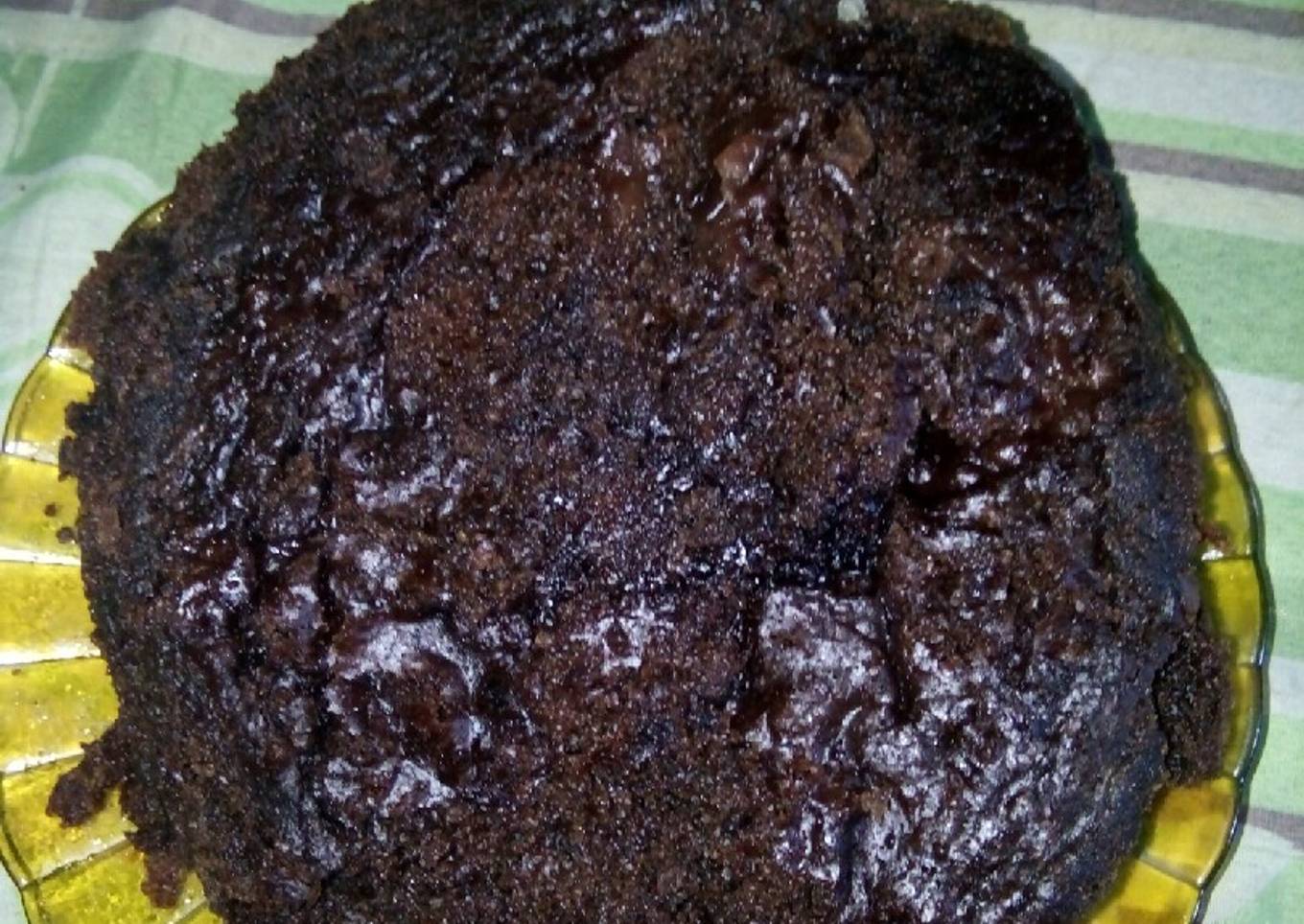 Brownies gandum ala megicom,lembut no egg and no mixer