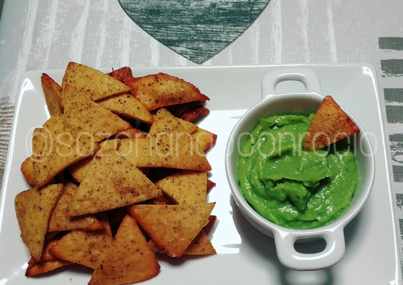 Nachos de pollo