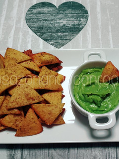 Una foto de Nachos de pollo
