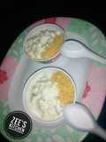 Granola fruits parfait