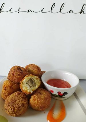 Foto resep Bola bola tahu keju isi bakso