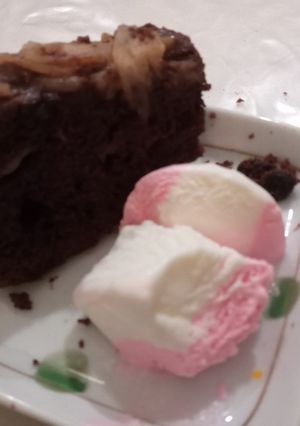 Foto resep Chocolate Apple Cake (dari buku resep Ibu Diah Nimpuno)