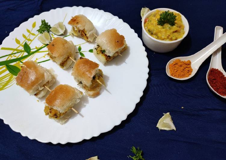 Simple Way to Prepare Any-night-of-the-week Vada pav fondue