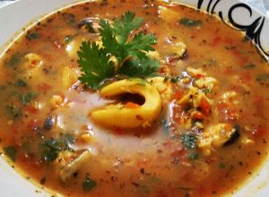 Foto de Sopa de frutos do mar