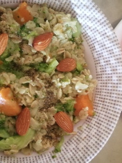 A picture of Oatmeal soup#marathonchallenge#oatmeal.