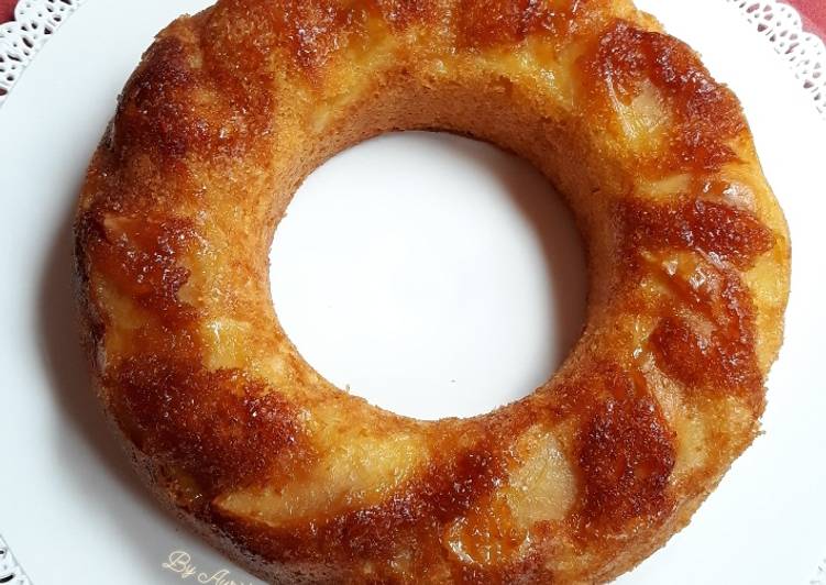 Recipe of Award-winning ☆Gâteau Renversé Coings et Grenadine☆