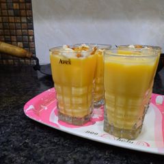 A picture of Mango milkshake.