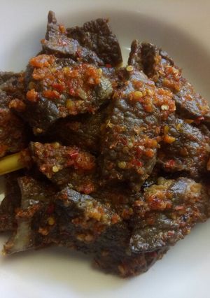 Foto resep Paru Mercon