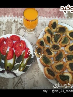 عکسی از دستور رولت کوکوسبزی