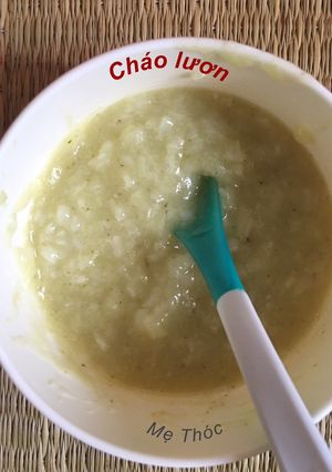 Hình của món Cháo lươn bí ngòi.