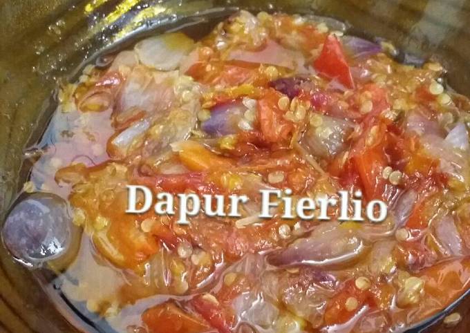 Resep Sambal Bawang Super Pedas Oleh Dapur Fierly Dan Io Serly Fidlan