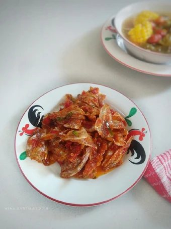 Langkah Mudah untuk Membuat Resep Ikan Asin Balado #Bandung_RecookNiaBayens yang Bisa Manjain Lidah Anti Ribet, Bisa Manjain Lidah