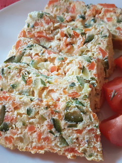Una foto de Plum Cake de Verduras