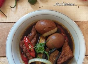 Foto resep Semur 3T (Telur, Tahu, Terong)