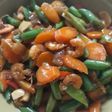Oseng Buncis Udang Saus Tiram