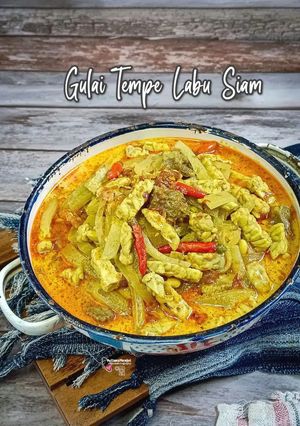 Foto resep Gulai Tempe Labu Siam