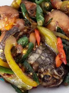 Foto resep Oseng Gabus Cabe Ijo