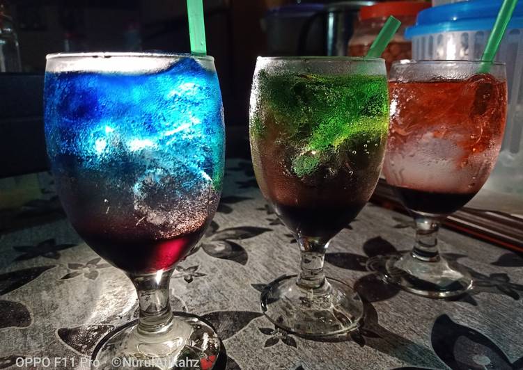 Langkah Mudah Memasak Soda Island 😋🍹 #KCHUP yang Bergizi