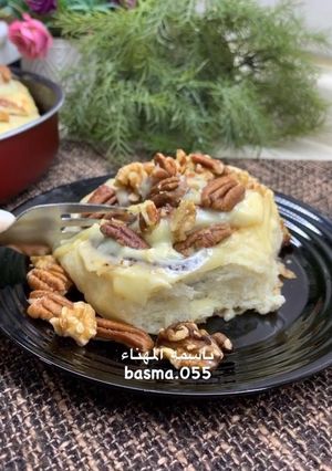 صورة لوصفة سينابون خيياالي هشه مثل الغيوم 😍☁️