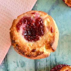 A picture of Peanut Butter and Jelly Muffins.