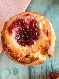 A picture of Peanut Butter and Jelly Muffins.
