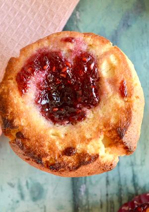 A picture of Peanut Butter and Jelly Muffins.