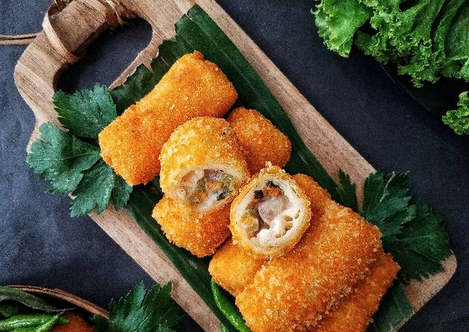 Resep Cheese Ragout Risoles Oleh Nays Kitchen Cookpad