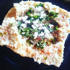 A picture of Leftover Rice parantha.