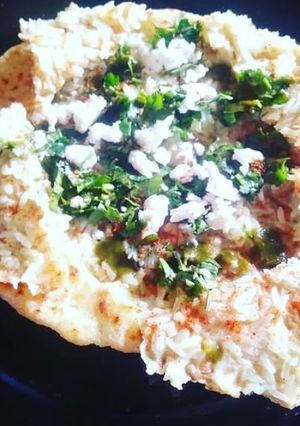 A picture of Leftover Rice parantha.