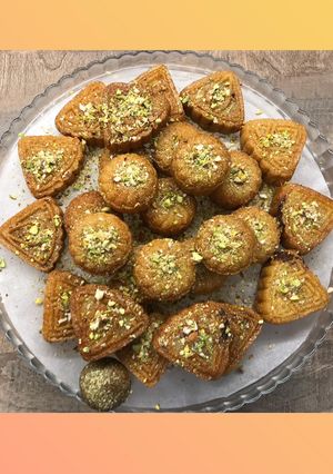 Une photo de ✨ Mes Makrouts aux pistaches et aux amandes✨