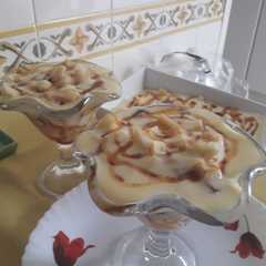 Una foto de Postre de macedonia