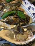 California Farm Pacific Oysters in Mignonette Dip