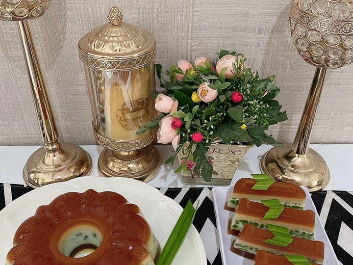 Langkah Gampang Menyiapkan Resep Puding cendol gula merah yang Sempurna Anti Ribet, Bisa Manjain Lidah