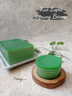 Foto resep Kue Lapis Tepung Beras