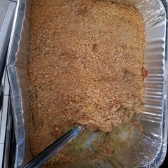 A picture of Holmestead Cookin': Broccoli Cheese Crumble.