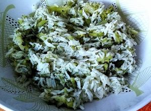 Foto di Riso basmati con i broccoli