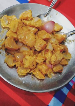 A picture of Fried idlis.