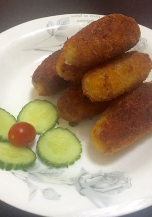 Una foto de Croquetas de pollo