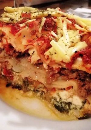 Una foto de Lasagna