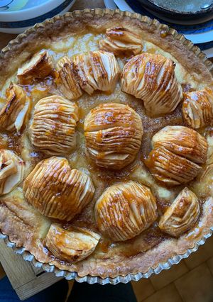Francia almatorta recept fotója
