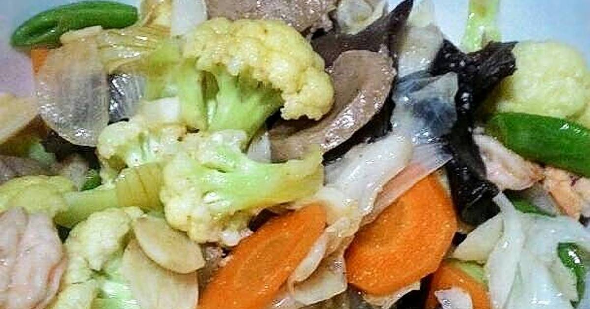 Resep Kembang Kol Masak Saus Tiram Oleh Nani Bunda Rafardhan Cookpad