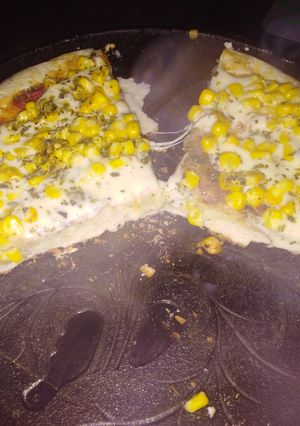 Una foto de Pizza de sartén