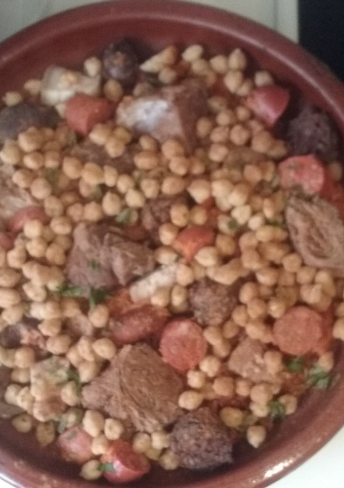 Una foto de Arroz al horno (mejor con el cocido del día anterior)
