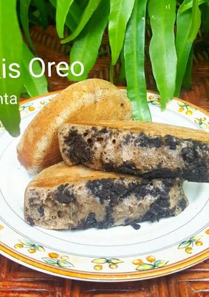 Foto resep Pukis Oreo plus pisang