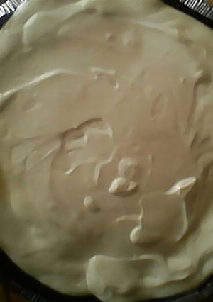 A picture of Mothers' cheesepie.