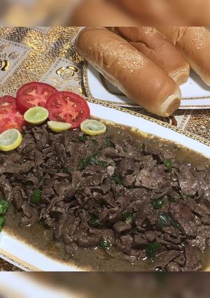 صورة لوصفة كبده اسكندراني على طريقة المطاعم المشهوره