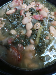 A picture of Kale Stew.