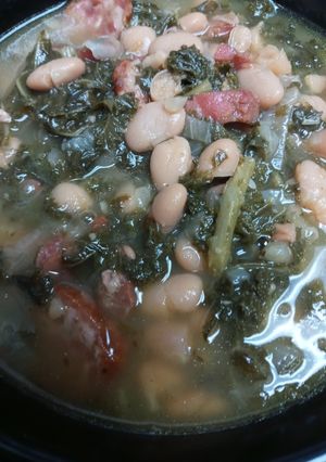 A picture of Kale Stew.