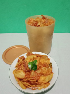 Foto resep Kering Kentang Pedas Manis