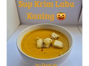 Gambar cream soup labu parang